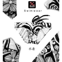 X-Rock Swimwear BlackFlower